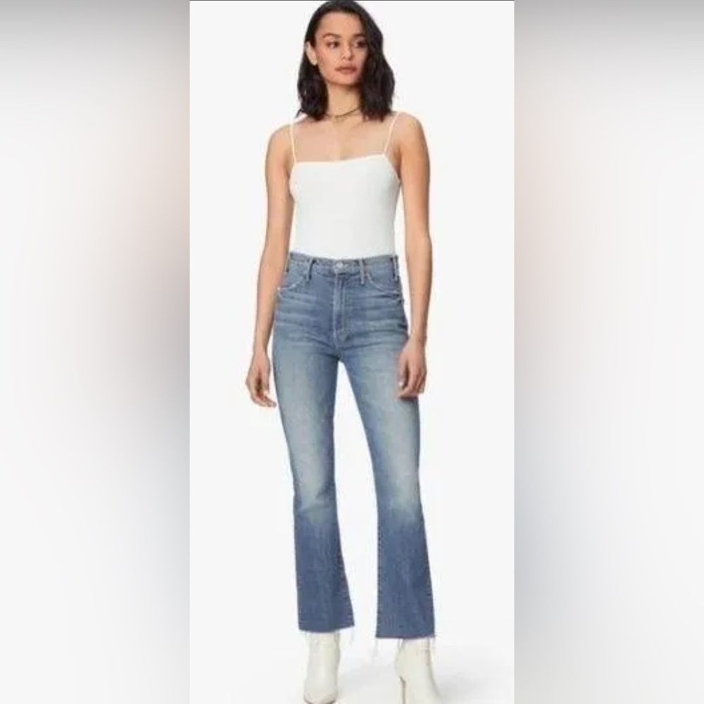 Refurbished Mother Superior Denim The Hustler Ankle Fray Jeans ** Sz 27 Waist 34